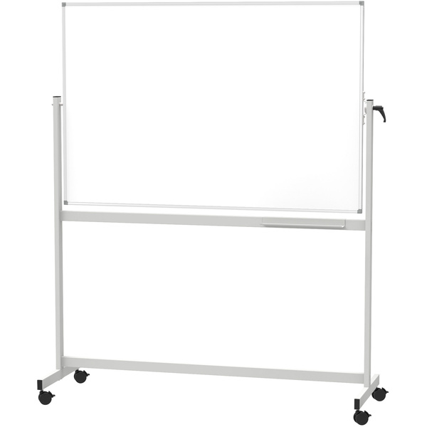 Maul Mobiles Whiteboard MAULstandard (B x H) 220cm x 120cm Weiß kunststoffbeschichtet Drehbar, Beide Seiten nutzbar, Inkl