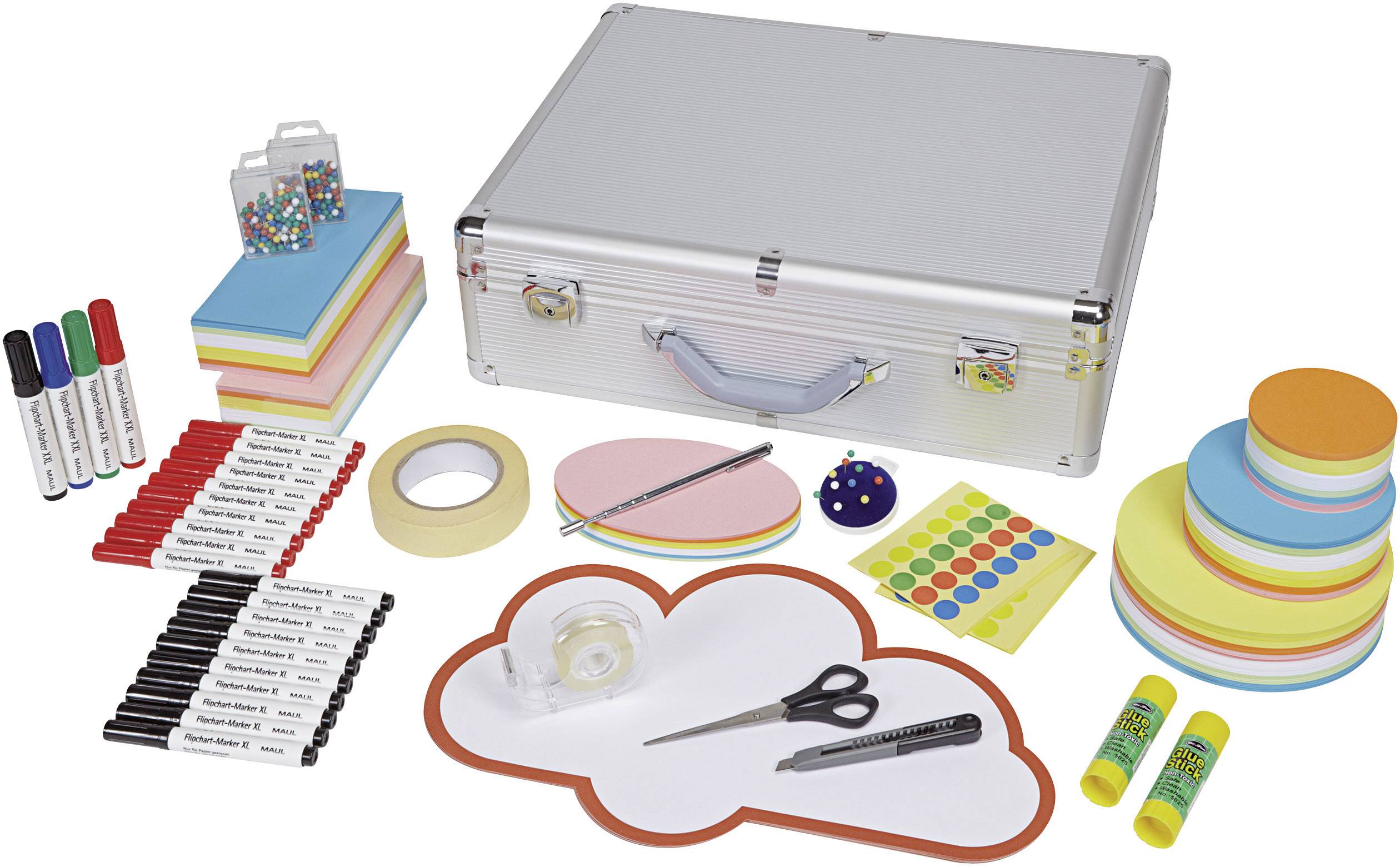 Maul MAULpro confident Moderationskoffer Aluminium Anzahl Teile: 2782 500 mm x 170 mm x 420 mm Silber