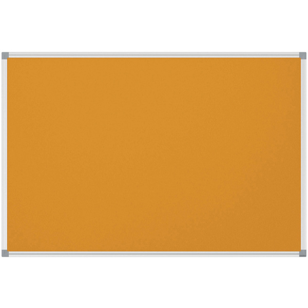 Maul 6443843 Pinnwand Orange Textil 90 cm x 60 cm