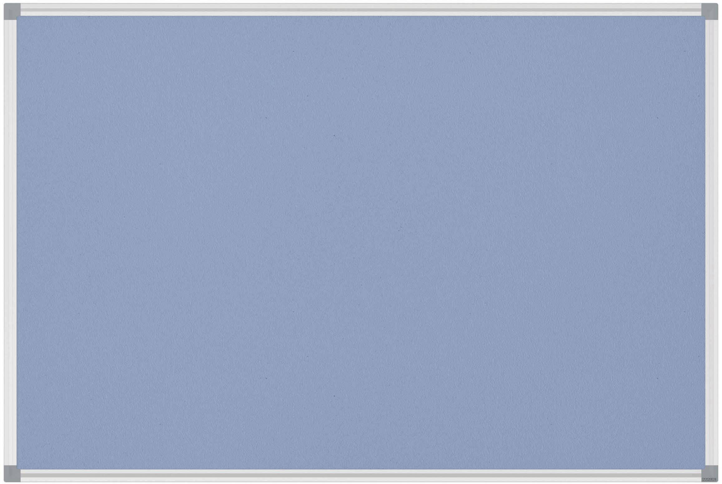 Maul 6444234 Pinnwand Hellblau Textil 120 cm x 90 cm