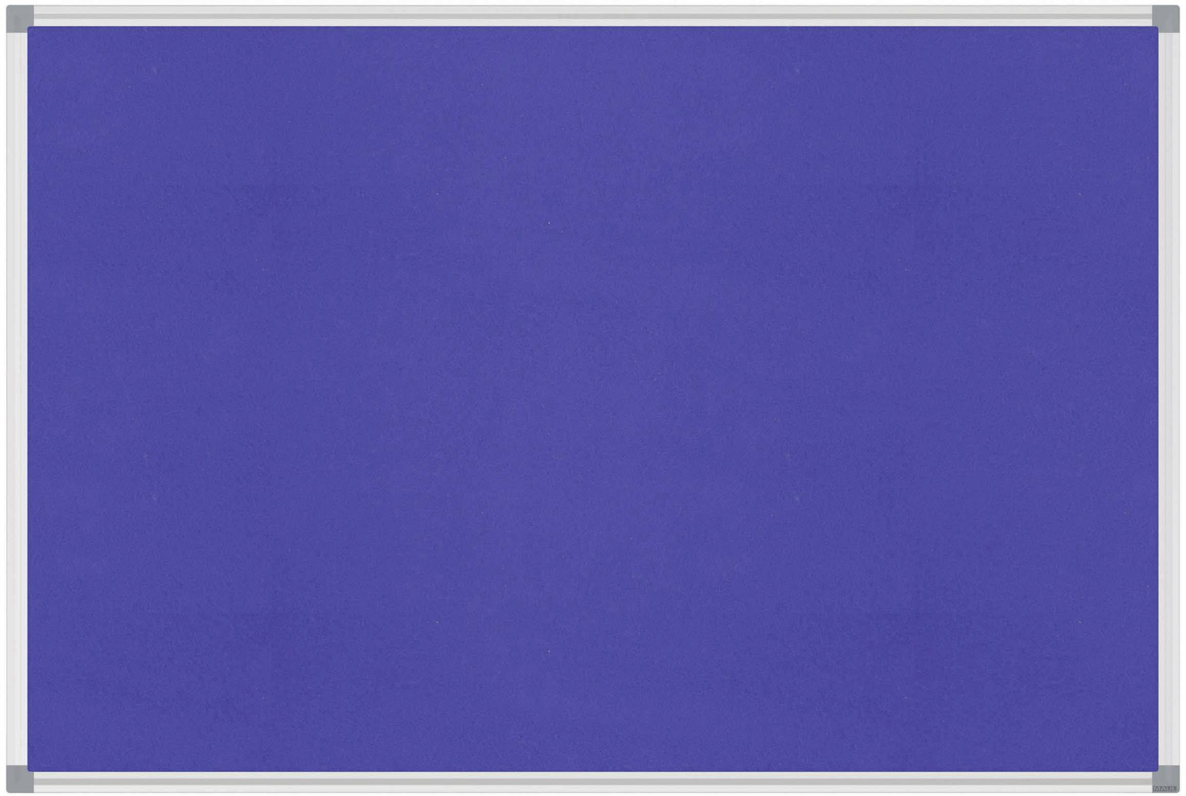 Maul 6444235 Pinnwand Blau Textil 120 cm x 90 cm