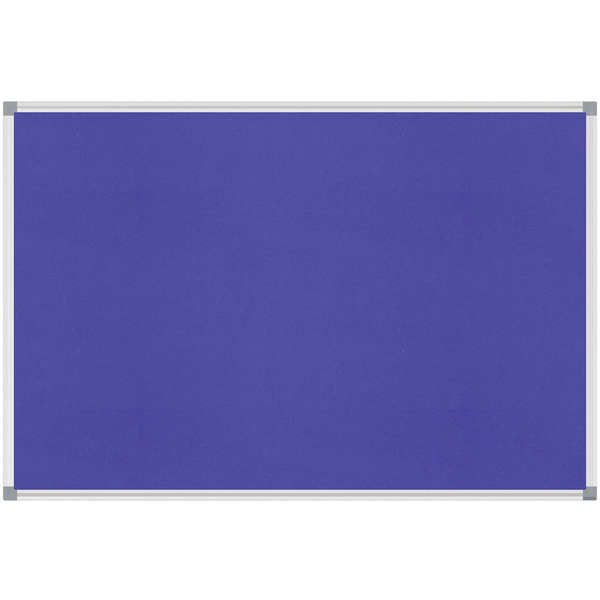 Maul 6444235 Pinnwand Blau Textil 120cm x 90cm