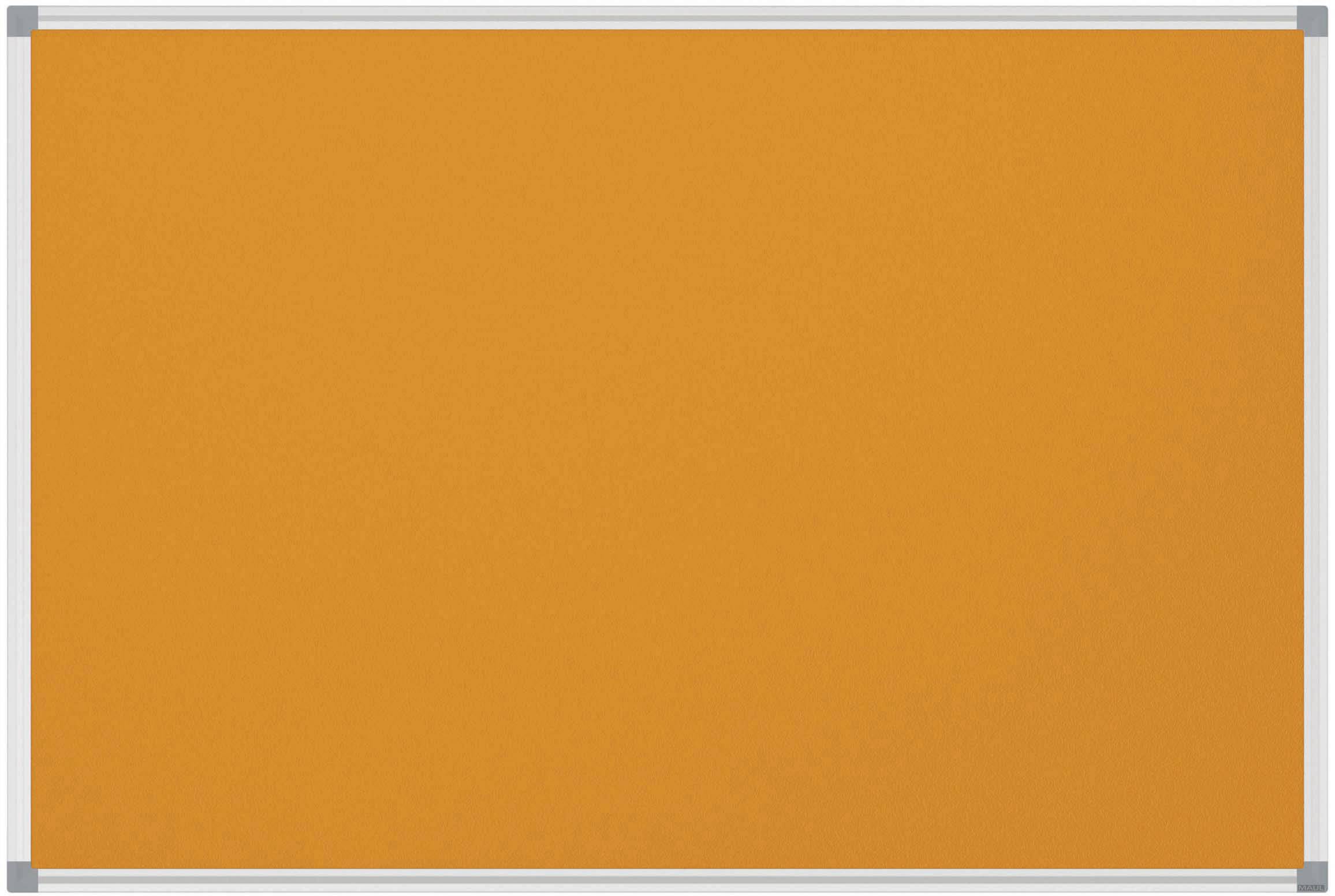 Maul 6444243 Pinnwand Orange Textil 120 cm x 90 cm