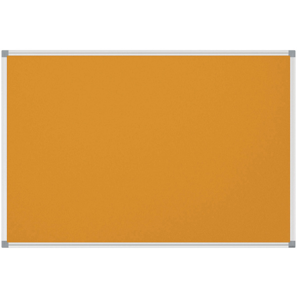 Maul 6444243 Pinnwand Orange Textil 120cm x 90cm