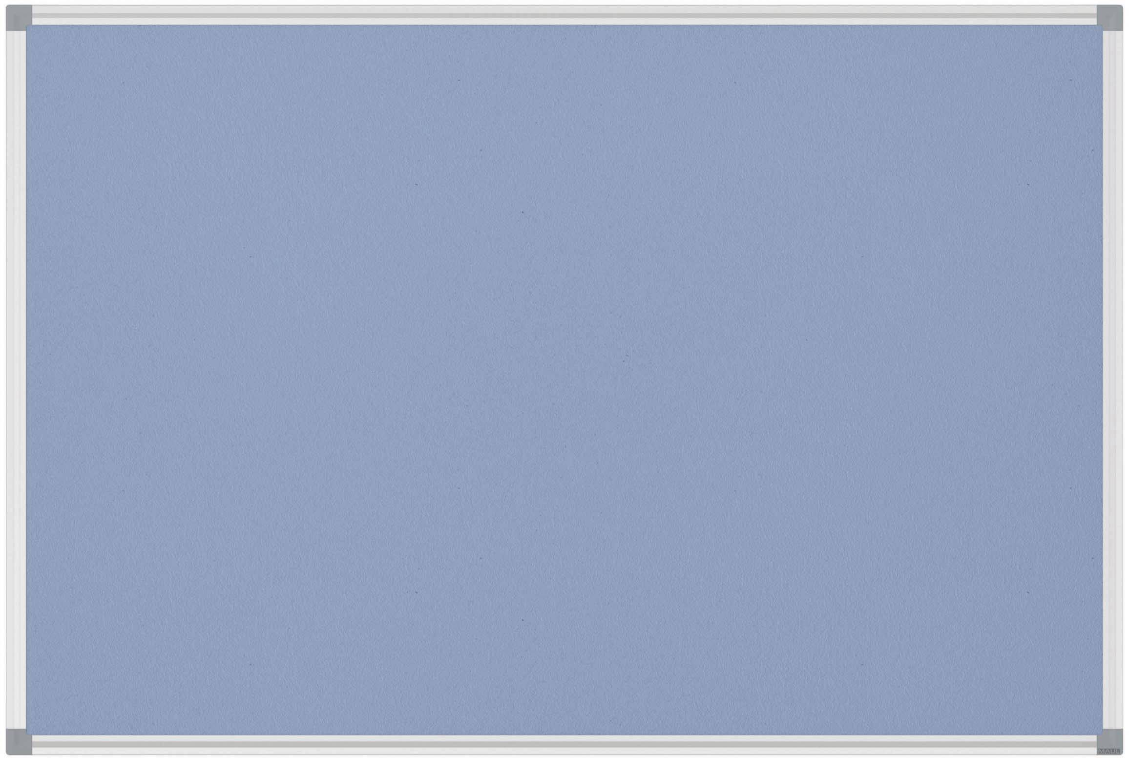 Maul 6445034 Pinnwand Hellblau Textil 180 cm x 90 cm