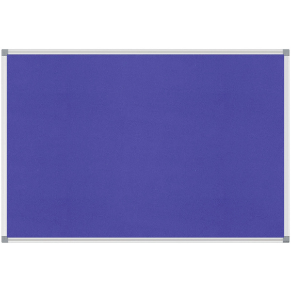 Maul 6445035 Pinnwand Blau Textil 180cm x 90cm