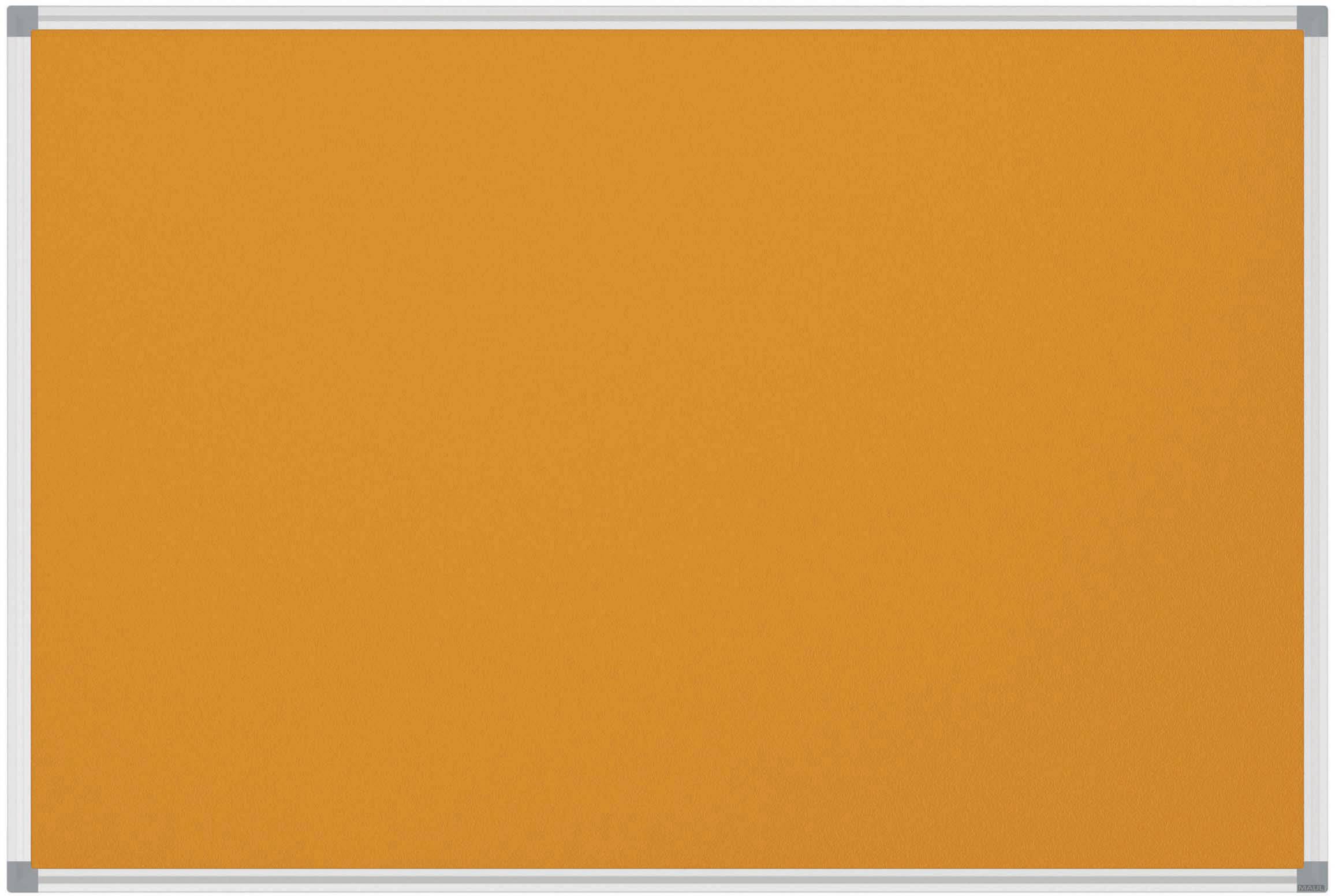Maul 6445043 Pinnwand Orange Textil 180 cm x 90 cm