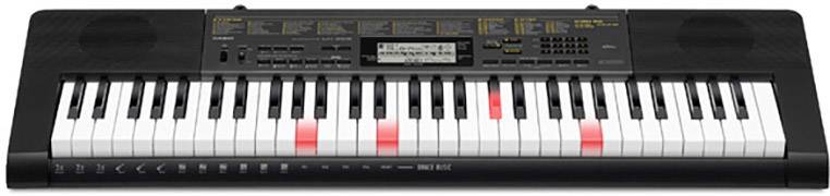 Casio LK-265CA Keyboard Schwarz inkl. Netzteil, Leuchttasten