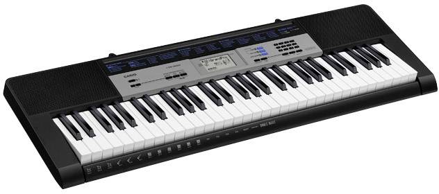 Casio CTK-1550AD Keyboard Schwarz, Grau inkl. Netzteil