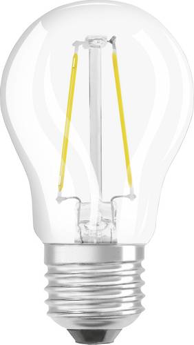 Osram LED EEK A++ (A++ - E) E27 Tropfenform 4.5W = 40W Warmweiß (Ø x L) 45mm x 84mm dimmbar, Filam