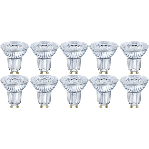 Ampoules LED OSRAM 4.3 W = 50 W blanc chaud (Ø x L) 50 mm x 52 mm 10 pc(s)