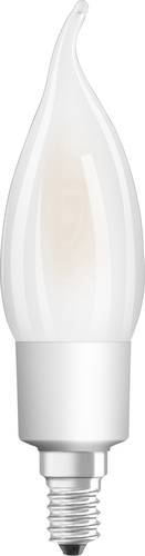 Osram LED EEK A+ (A++ - E) E14 Kerzenform Windstoß 4.5W = 40W Warmweiß (Ø x L) 35mm x 125mm Filam
