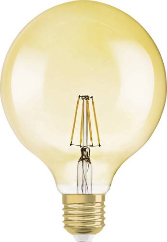 Osram LED EEK A+ (A++ - E) E27 Globeform 7W = 51W Gold (Ø x L) 125mm x 173mm 1St.