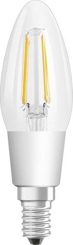 Osram LED EEK A+ (A++ - E) E14 Kerzenform 4.5W = 40W Warmweiß (Ø x L) 35mm x 116mm GLOWdim, dimmba