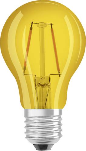 Osram LED EEK A+ (A++ - E) E27 Glühlampenform 2W = 15W Gelb (Ø x L) 55mm x 105mm Filament 1St.