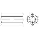 TOOLCRAFT 1069494 Verbindungsmuffe M20 50mm Edelstahl A1, A2 10St.