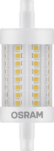 Osram LED EEK A++ (A++ - E) R7s Stabform 8W = 75W Warmweiß (Ø x L) 29mm x 78mm 1St.