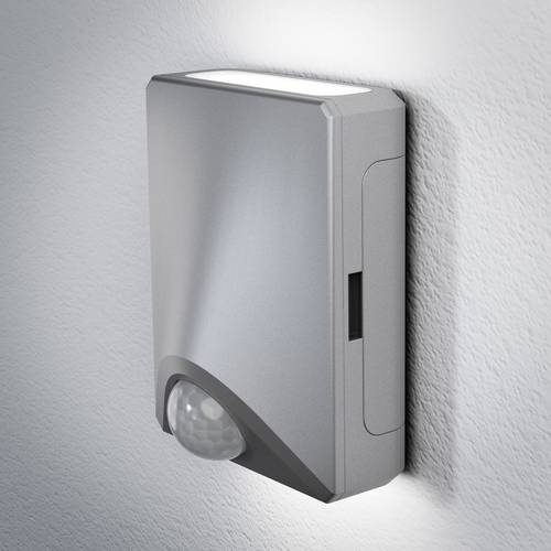 Osram DoorLED UpDown 4058075030657 LED-Außenwandleuchte mit Bewegungsmelder 1W Neutral-Weiß Silber