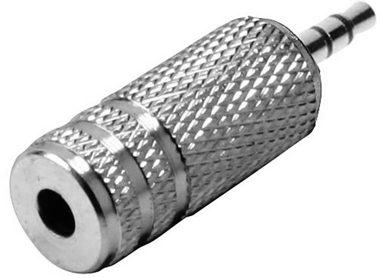 TRU Components Klinken-Adapter Klinkenstecker 2.5mm - Klinkenbuchse 3.5mm Stereo Polzahl:3 1St.