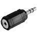 TRU Components Klinken-Adapter Klinkenstecker 3.5mm - Klinkenbuchse 2.5mm Stereo Polzahl (num):3 1St.