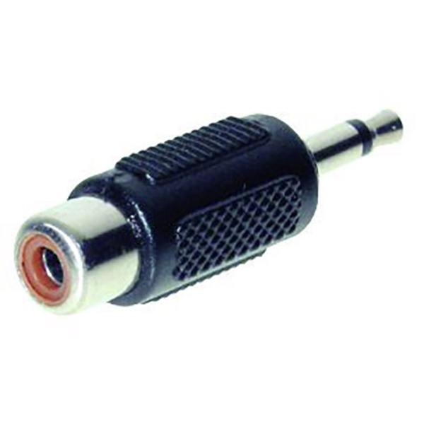 TRU Components Klinken-Adapter Klinkenstecker 3.5mm - Cinch-Buchse Mono Polzahl (num):2