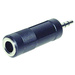 TRU Components Klinken-Adapter Klinkenstecker 3.5mm - Klinkenbuchse 6.35mm Stereo Polzahl (num):3