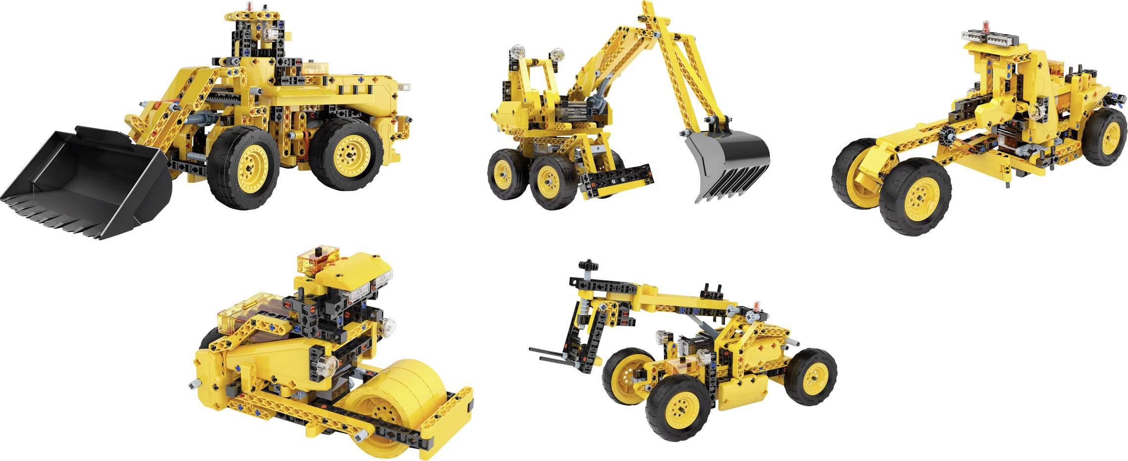 Clementoni Construction Challenge - Baufahrzeuge