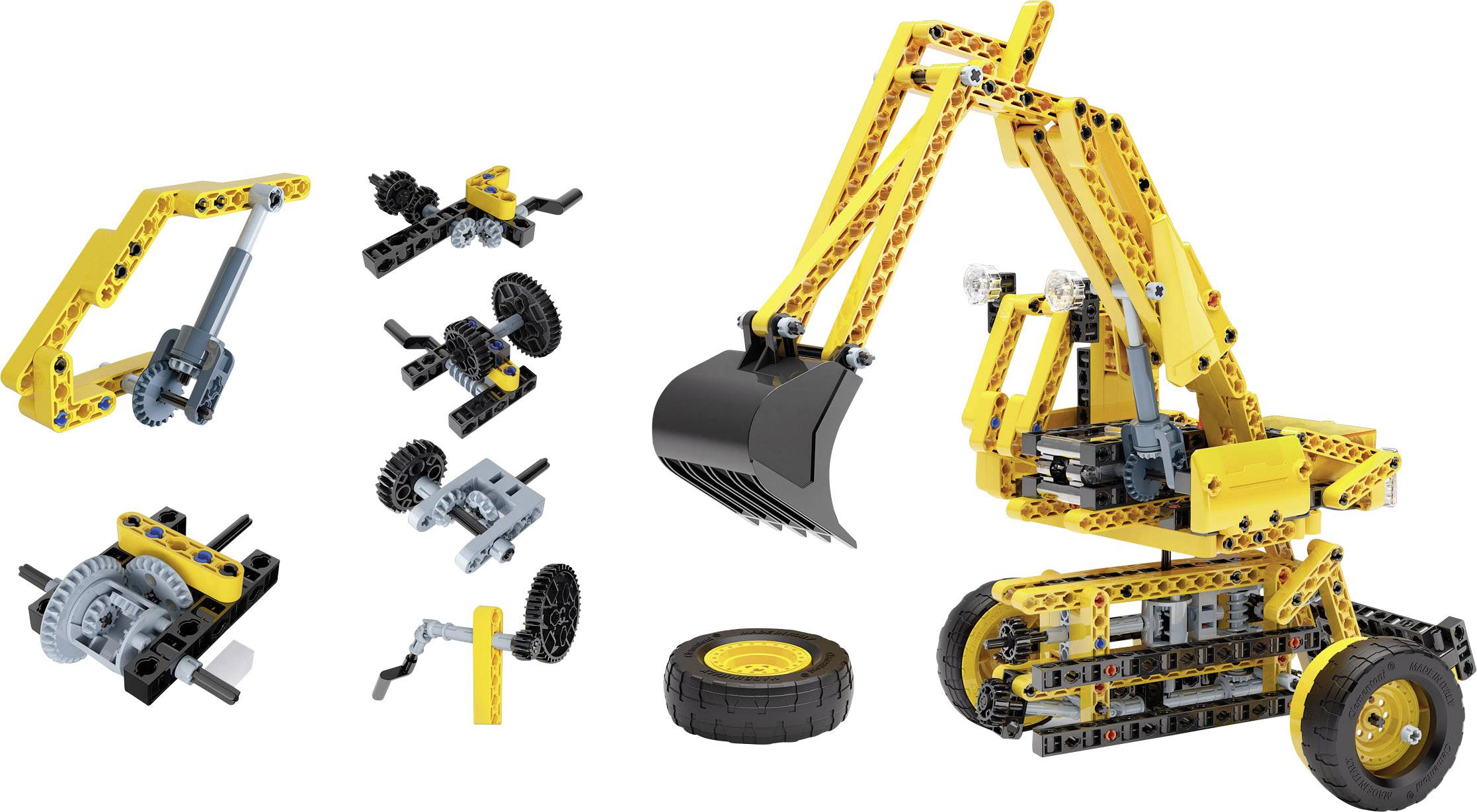 Clementoni Construction Challenge - Baufahrzeuge