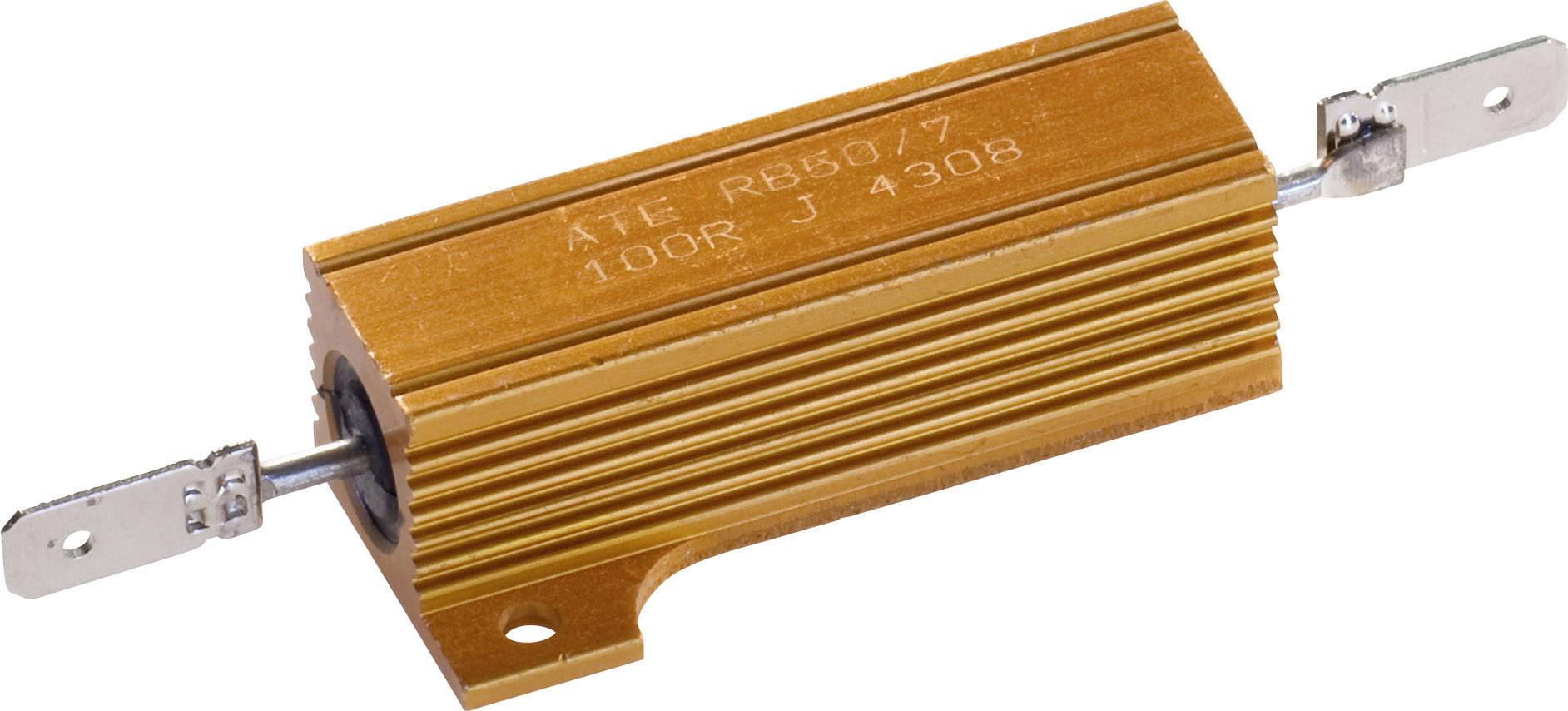 ATE Electronics RB50/7-7R5-J Hochlast-Widerstand 7.5 Ω Steckanschluss rechteckig 50 W 5 % 1 St.