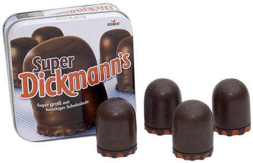 Super Dickmanns aus Holz in Metalldose 0948.4