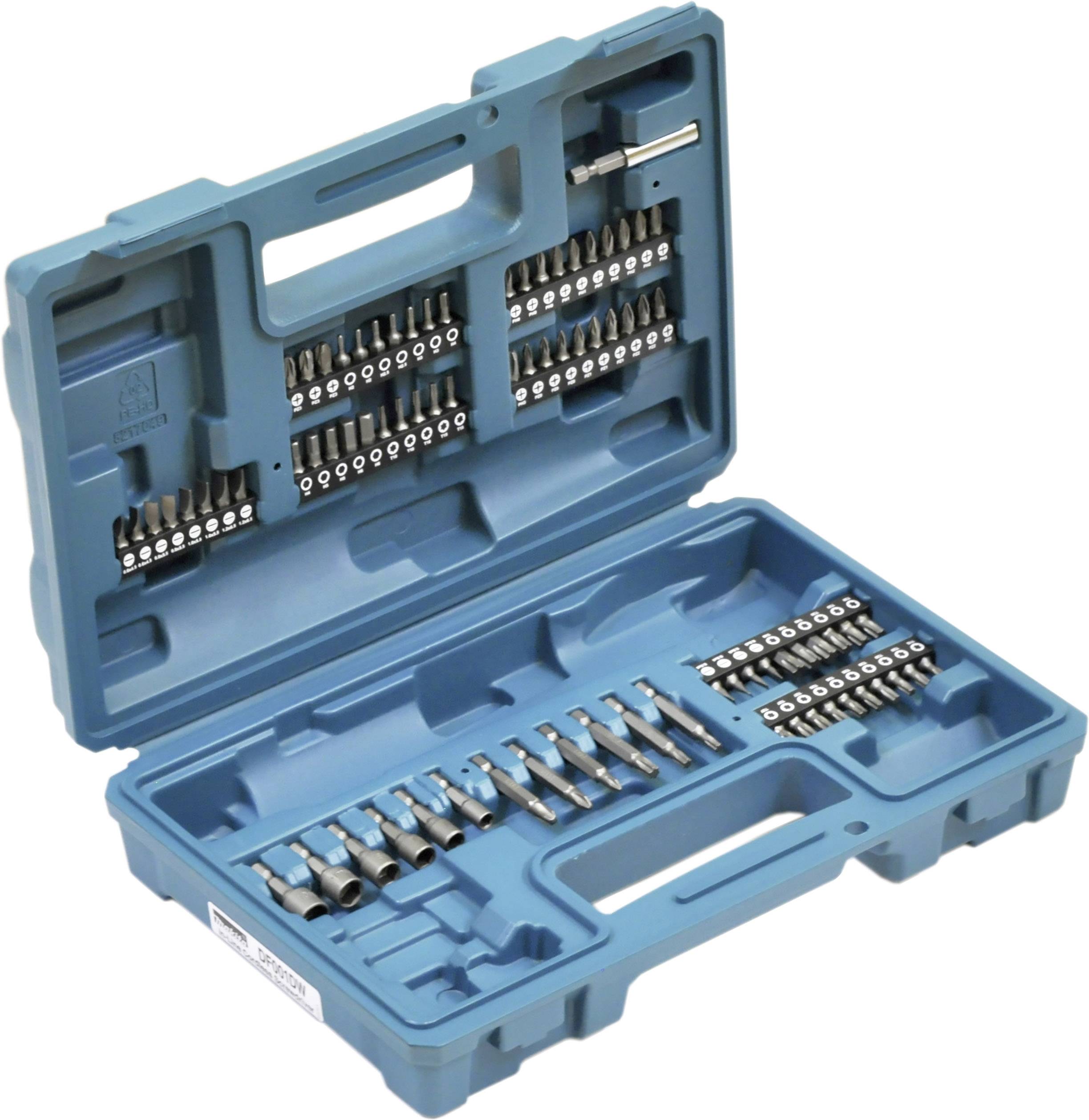 Makita DF001DW DF001DW Akku-Stabschrauber, Akku-Knickschrauber 3.6 V 1.5 Ah Li-Ion inkl. Akku, inkl. Ladegerät, mit Zubehör, inkl. Koffer