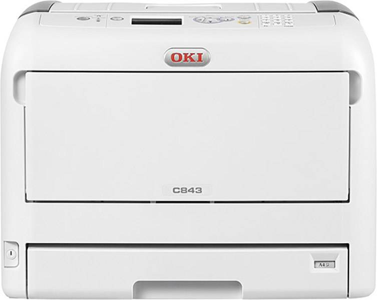 OKI C843dn Farb LED Drucker A3 35 S./min 35 S./min 1200 x 1200 dpi LAN, Duplex