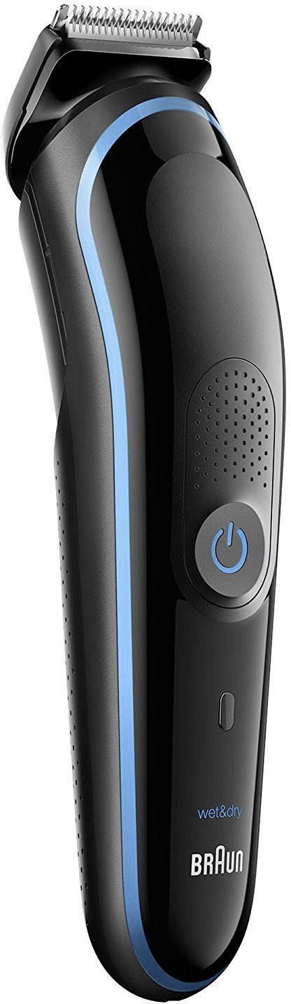 Braun MGK3080 9-in-1 Bartschneider, Haarschneider, Rasierer, Körperhaartrimmer, Ohr-, Nasenhaartrimmer abwaschbar Schwarz