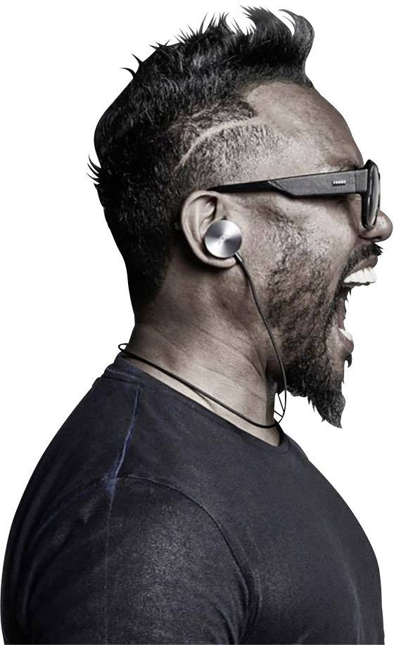 i.am + Buttons Bluetooth® HiFi In Ear Kopfhörer In Ear Headset Rose