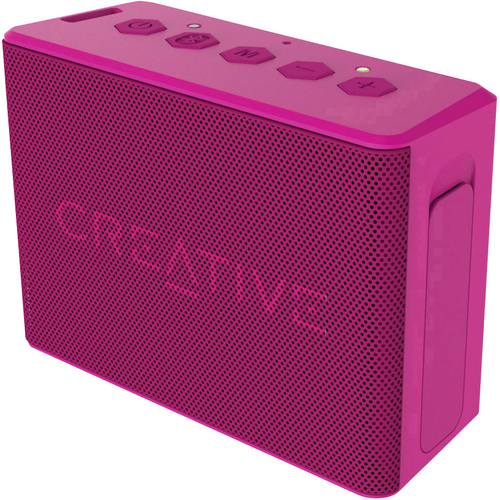 Creative Muvo 2c Bluetooth® Lautsprecher AUX, Freisprechfunktion, SD, spritzwassergeschützt Pink