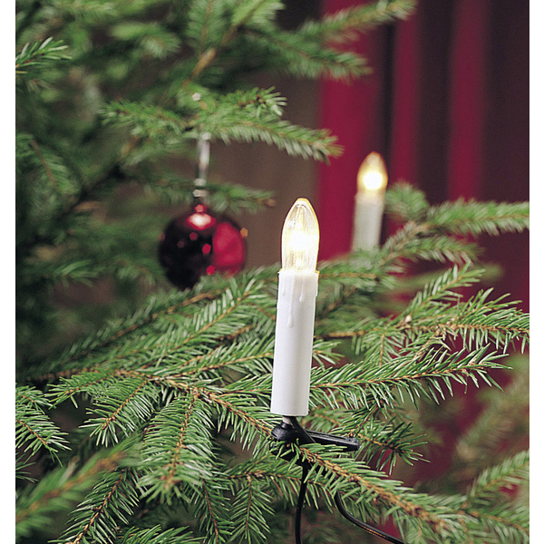 Konstsmide 2038-000 Weihnachtsbaum-Beleuchtung netzbetrieben Anzahl Leuchtmittel 25 Glühlampe Klar Beleuchtete Länge: 9.6 m
