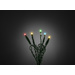 Konstsmide 6354-520 Micro-Lichterkette Innen netzbetrieben Anzahl Leuchtmittel 100 LED RGB Beleuchtete Länge: 6.93m dimmbar