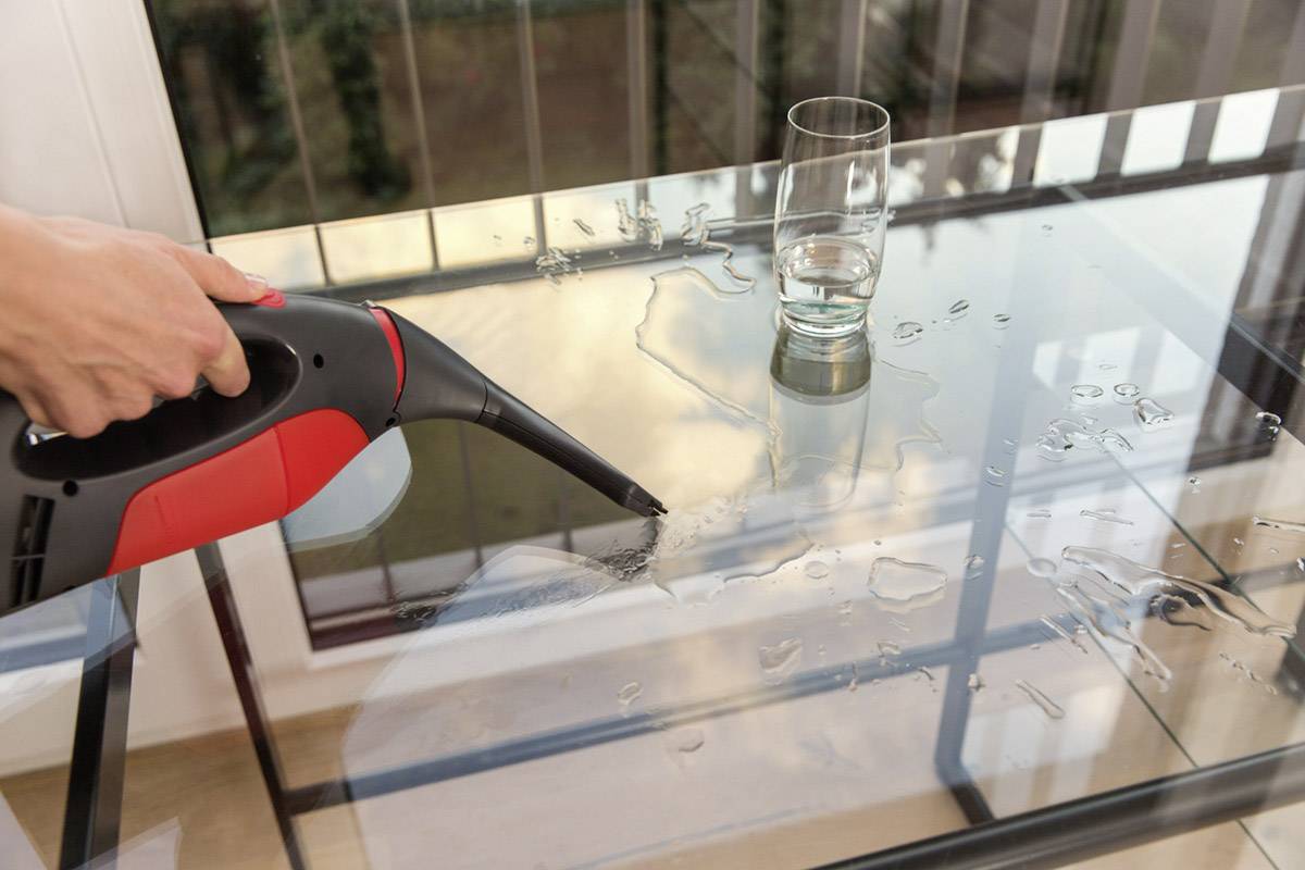 Vileda Windowmatic POWER Fenstersauger Grau, Rot