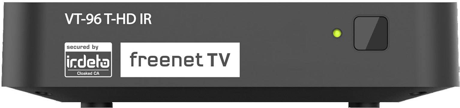 Vantage Electronic VT-96 T2 DVB-T2 Receiver Aufnahmefunktion, Deutscher DVB-T2 Standard (H.265)