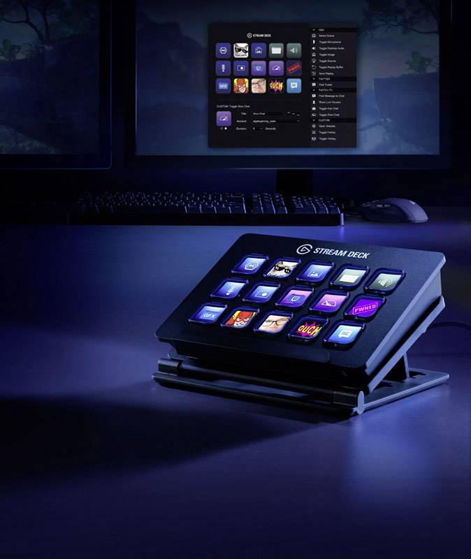 Elgato Stream Deck 10GAA9901 Streamdeck Beleuchtet, Display