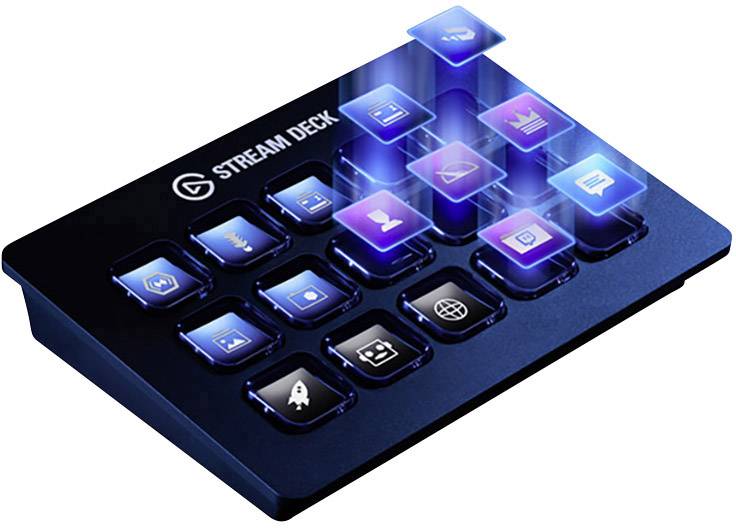Elgato Stream Deck 10GAA9901 Streamdeck Beleuchtet, Display