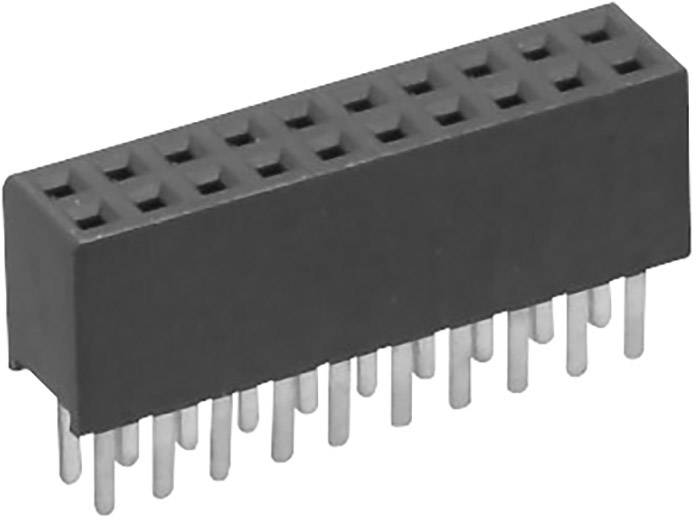 TRU Components Buchsenleiste (Standard) Anzahl Reihen: 2 Polzahl je Reihe: 3 TC-1210-006-1-2-00