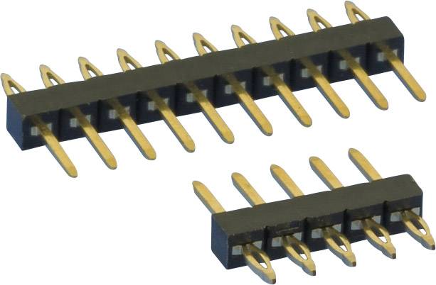 TRU Components Stiftleiste (Standard) Anzahl Reihen: 1 Polzahl je Reihe: 4 TC-1886S-12-004-00