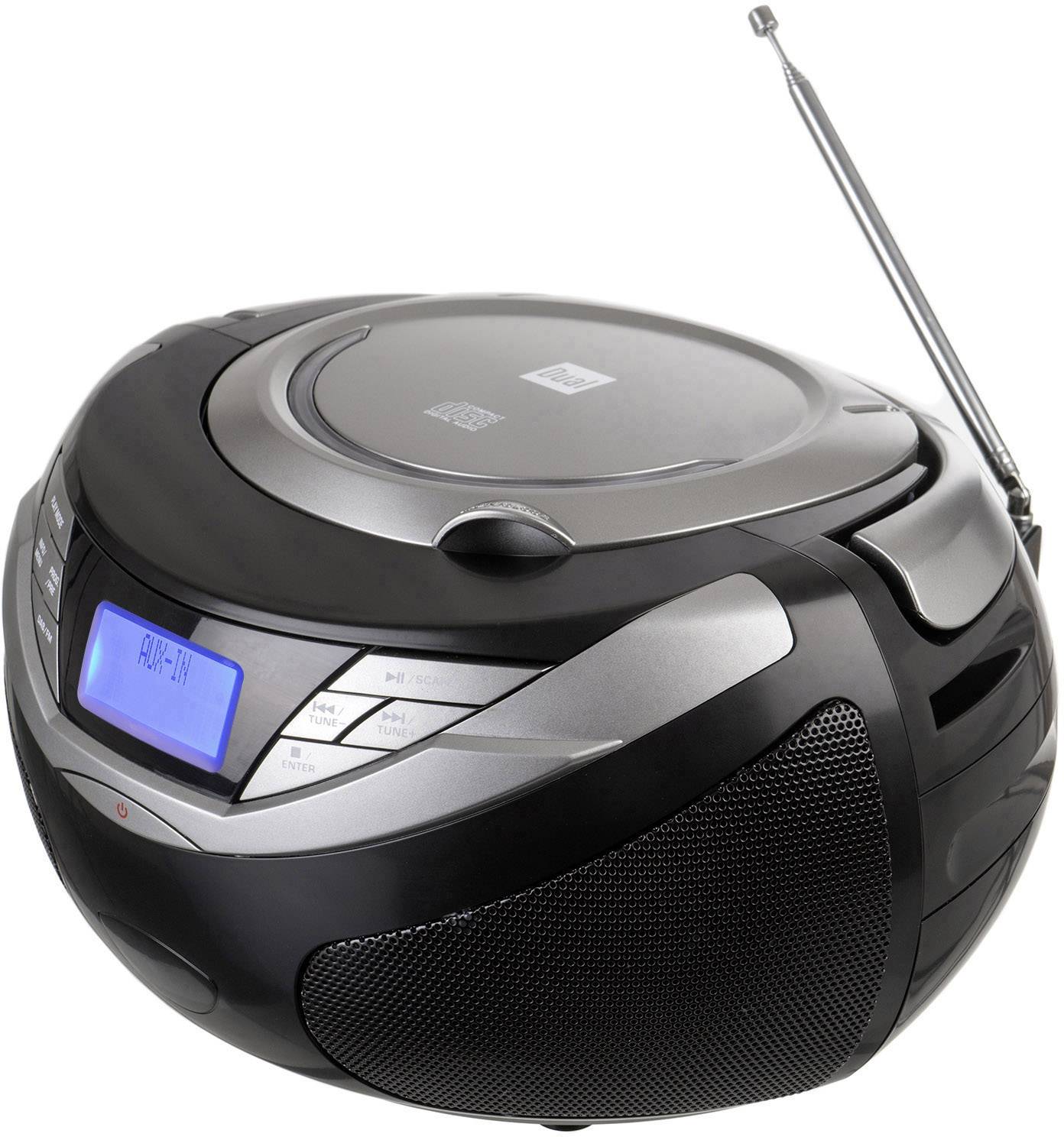Dual DAB-P 150 CD-Radio DAB+, UKW AUX, CD Schwarz
