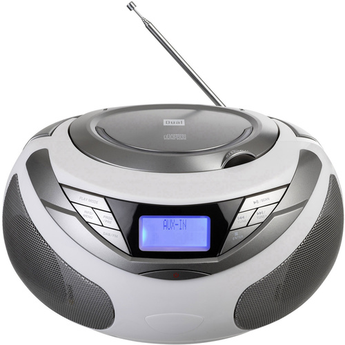 Radio-lecteur CD Dual DAB-P 150 blanc