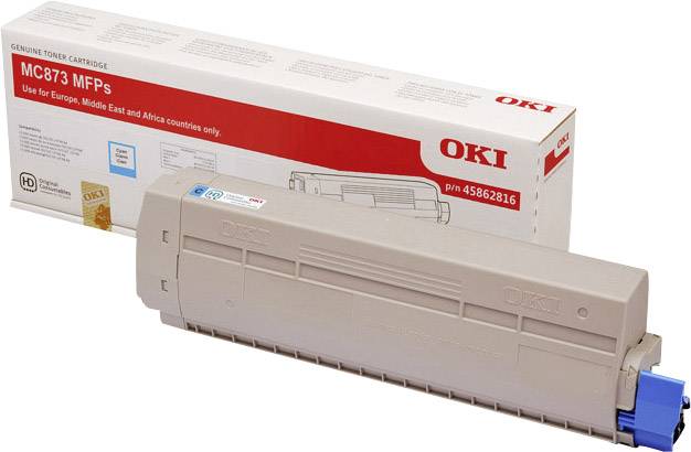 OKI Tonerkassette MC873 Original Cyan 10000 Seiten 45862816