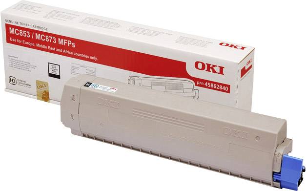 OKI Toner MC853 MC873 Original Schwarz 7000 Seiten 45862840