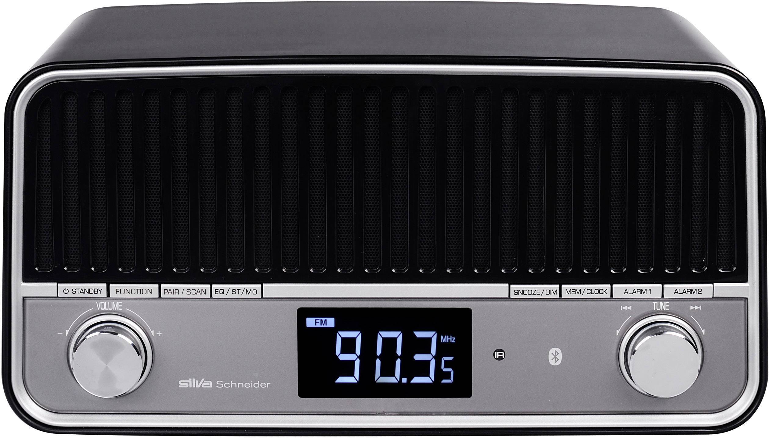 Silva Schneider BT-C 800 PLL-A Tischradio UKW AUX, Bluetooth® Schwarz