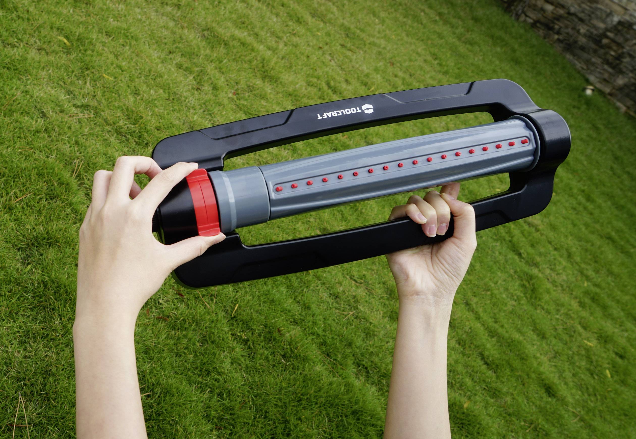 TOOLCRAFT 1561111 Viereckregner 418m² (max.)