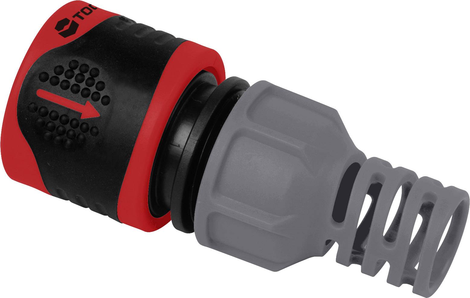 TOOLCRAFT 1561117 Kunststoff Schlauchkupplung 13mm (1/2") Ø